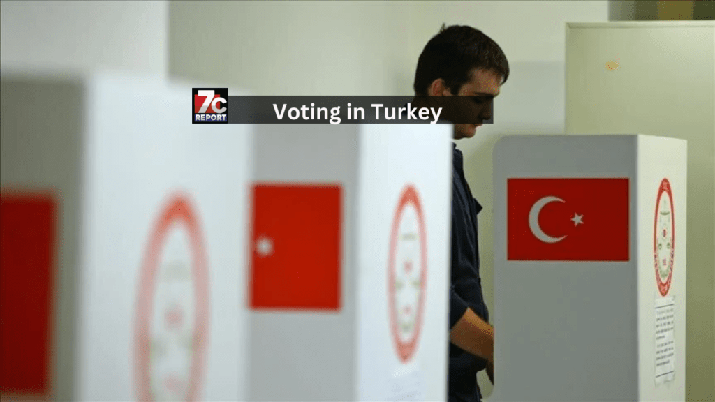 Voting in turkey.